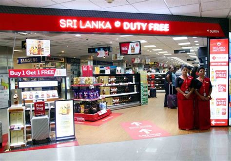 duty free sri lanka shops.